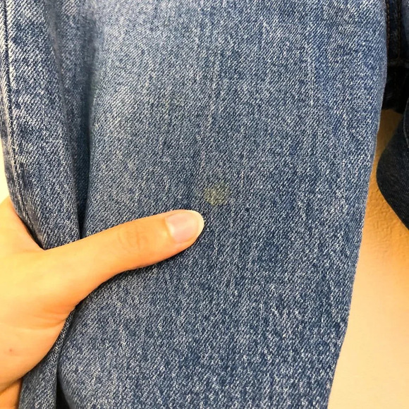 Levi's Wedgie Fit Distressed Skinny High Waist Dark Wash Classic Denim Jeans 25 - Picture 6 of 11